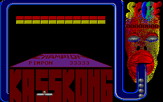 Kasskong atari screenshot